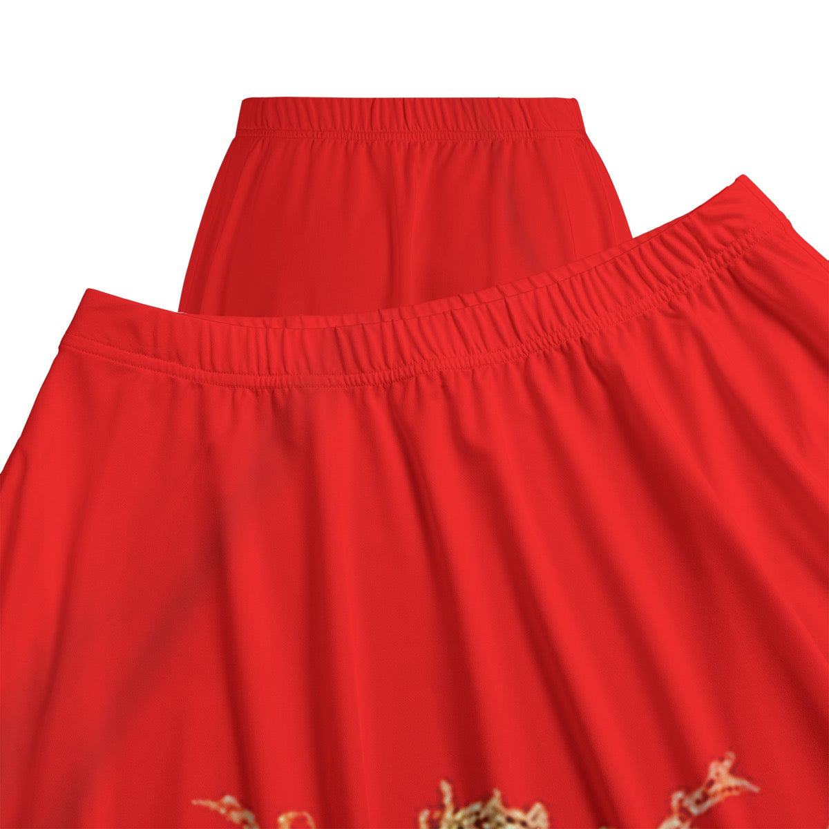 Gold Trim -- Women's Bazyrey Skirt w/2 pockets
