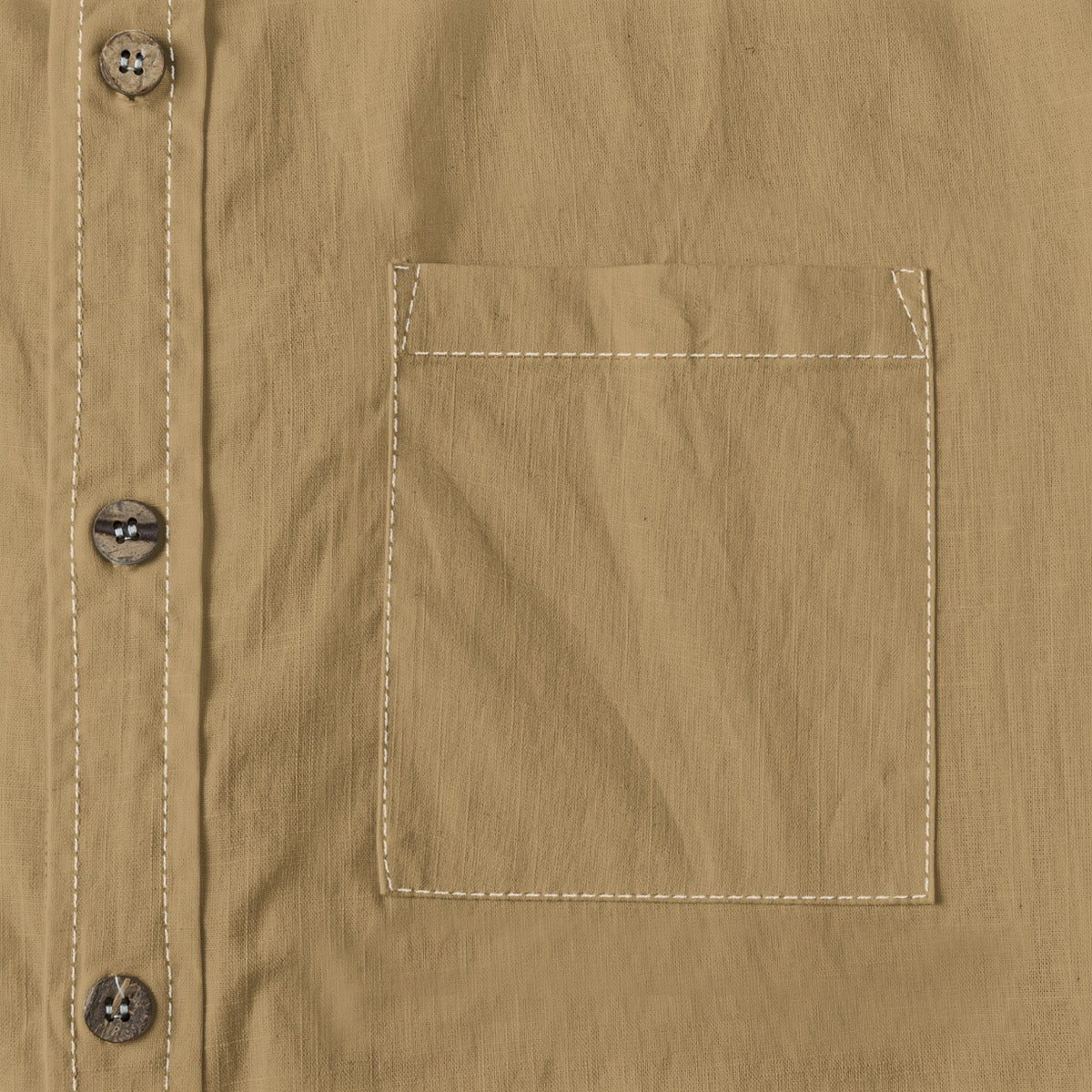 Bronze -- Men's 100% Cotton LS Shirt