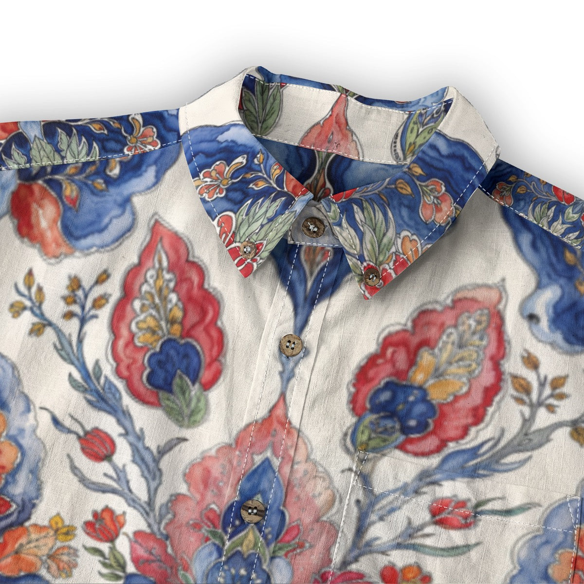 Lourdes -- Men's 100% Cotton LS Shirt