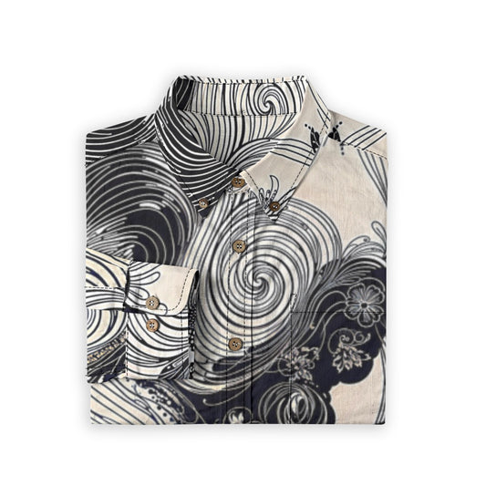 Pen and Ink -- Men's 100% Cotton LS Shirt