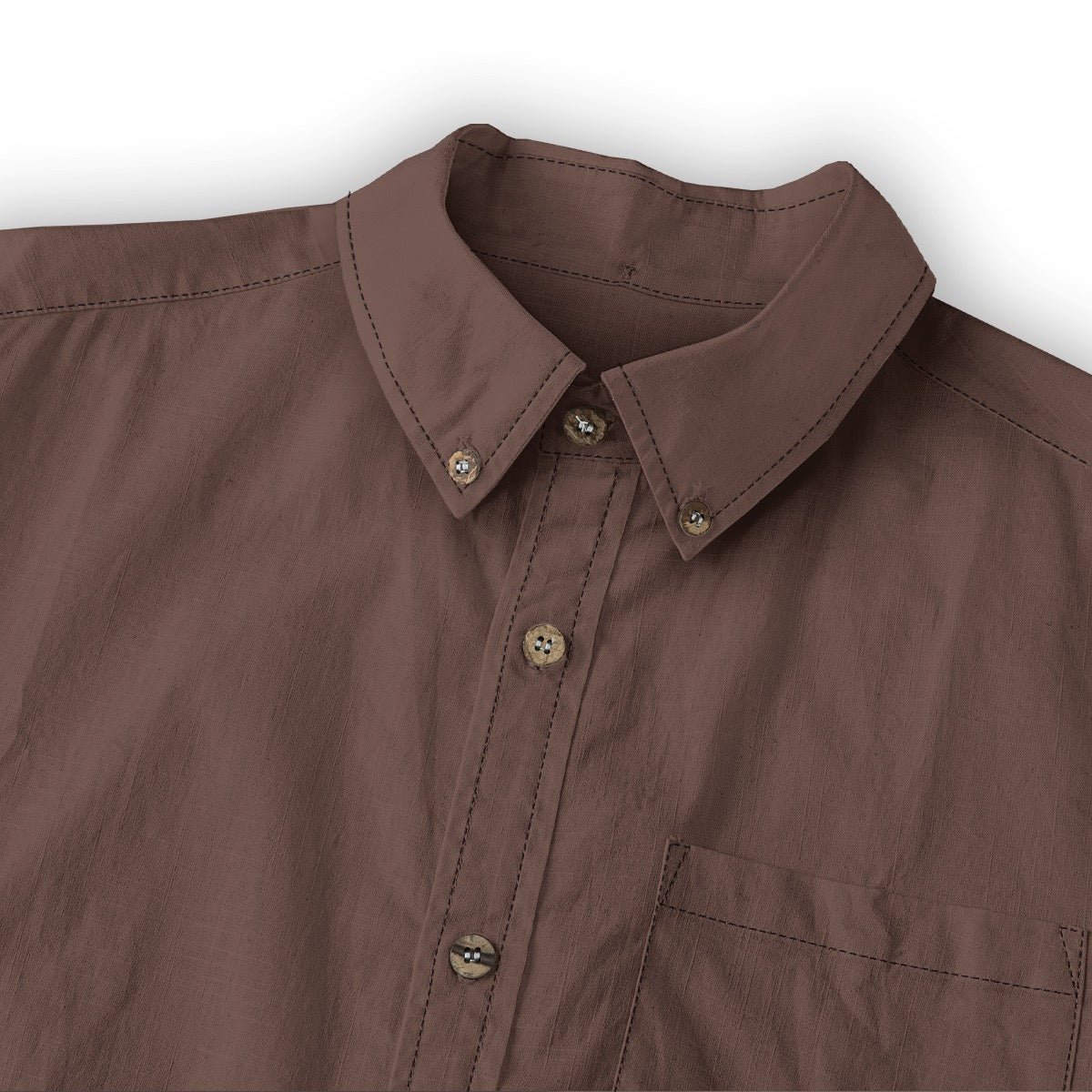 Oak (Dark) -- Men's 100% Cotton LS Shirt
