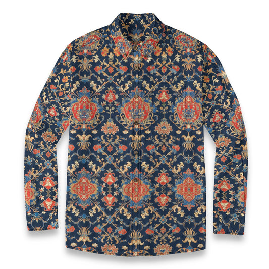 Uppsalir -- Men's 100% Cotton LS Shirt