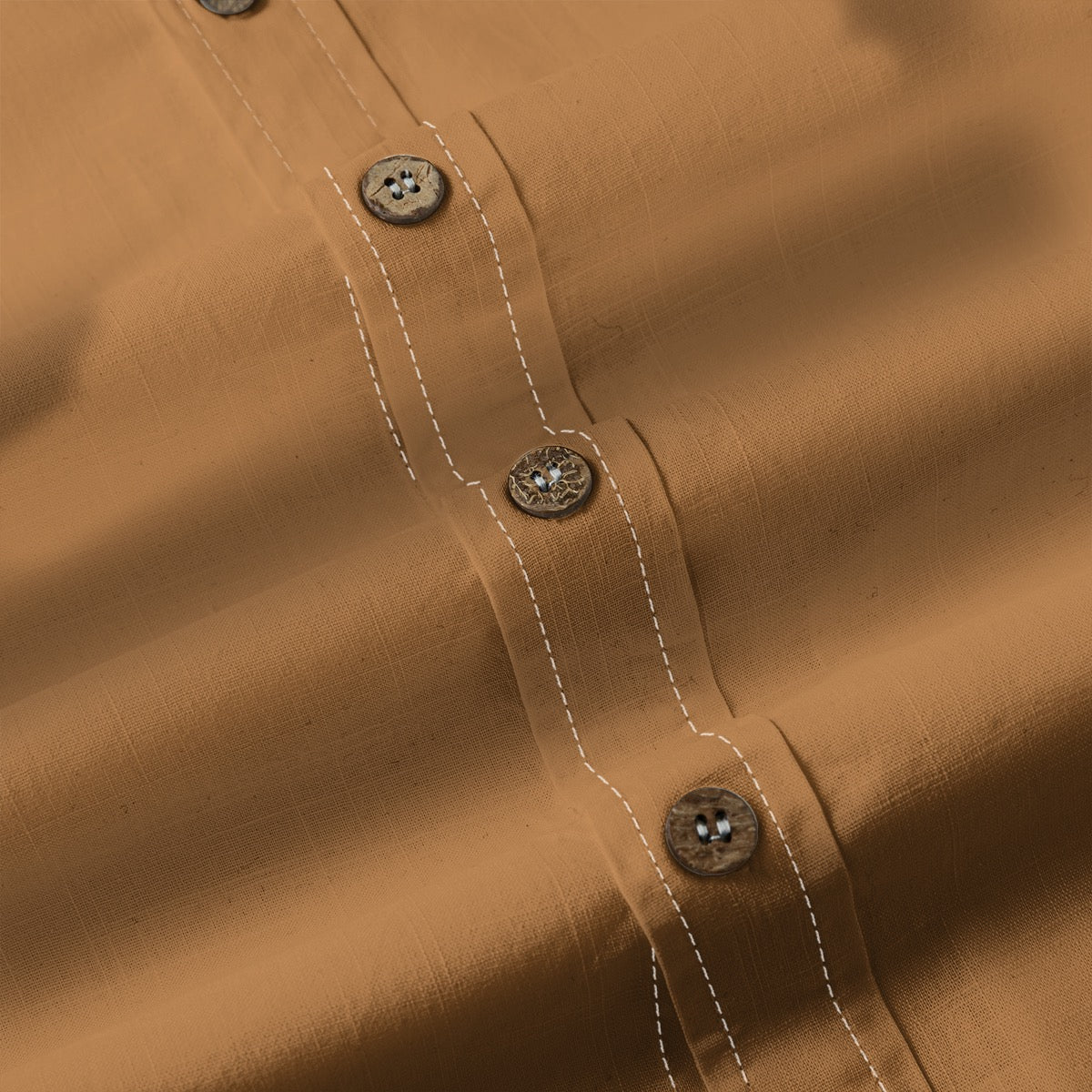 Copper -- Men's 100% Cotton LS Shirt