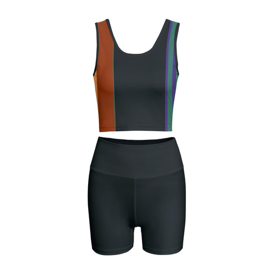 HM Stripes -- Women's Yoga Set