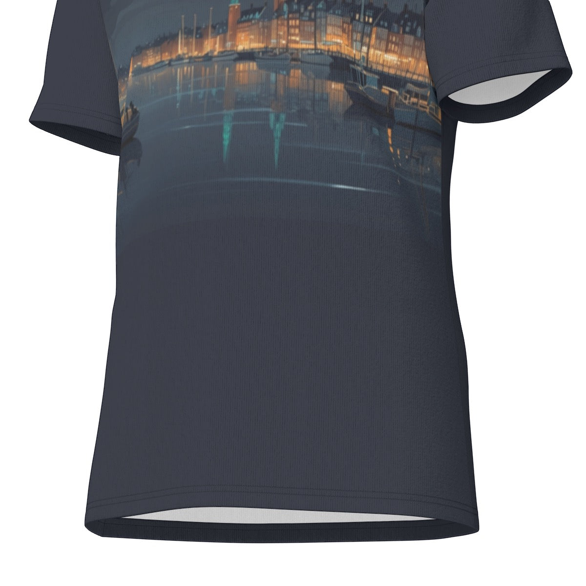 City Harbor -- Men's O-Neck T-Shirt | 190GSM Cotton