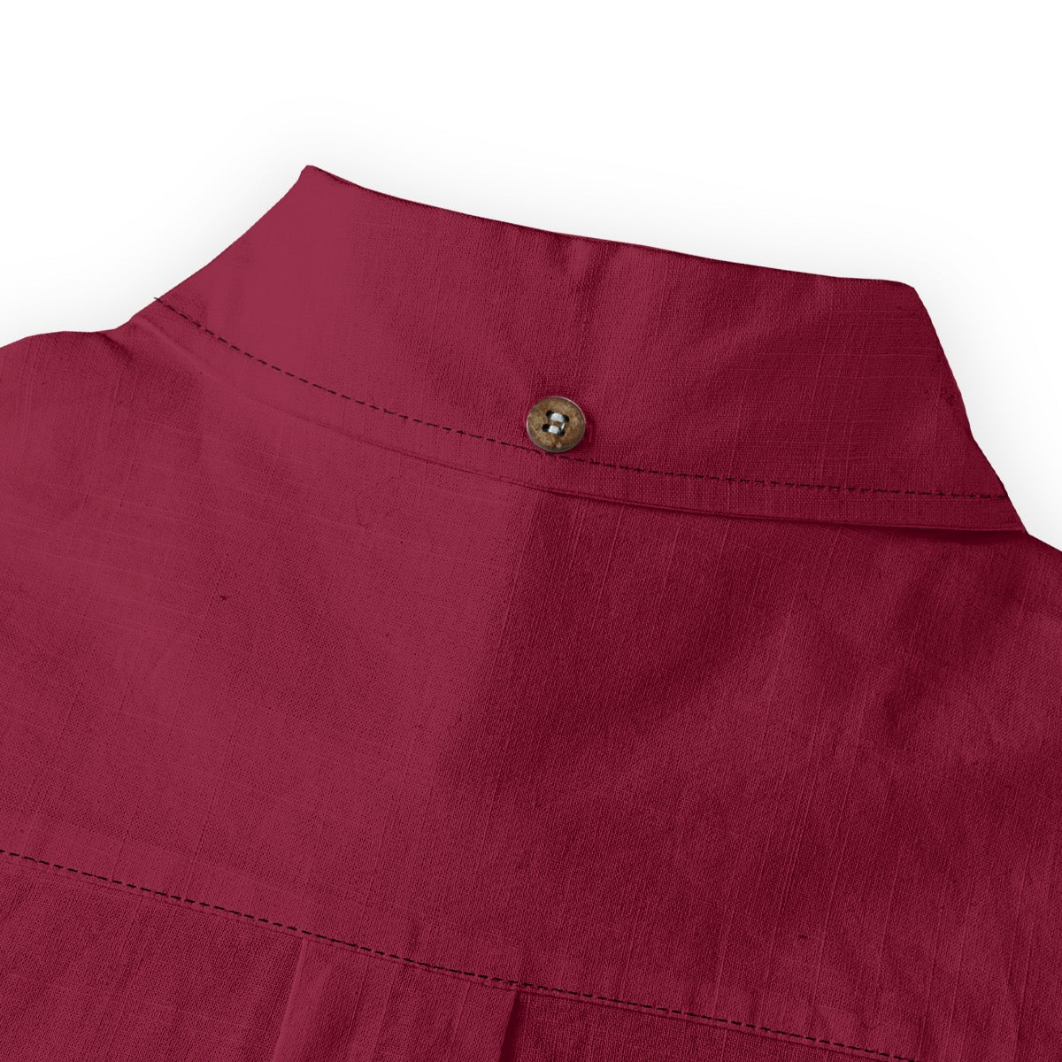 Burgundy -- Men's 100% Cotton LS Shirt