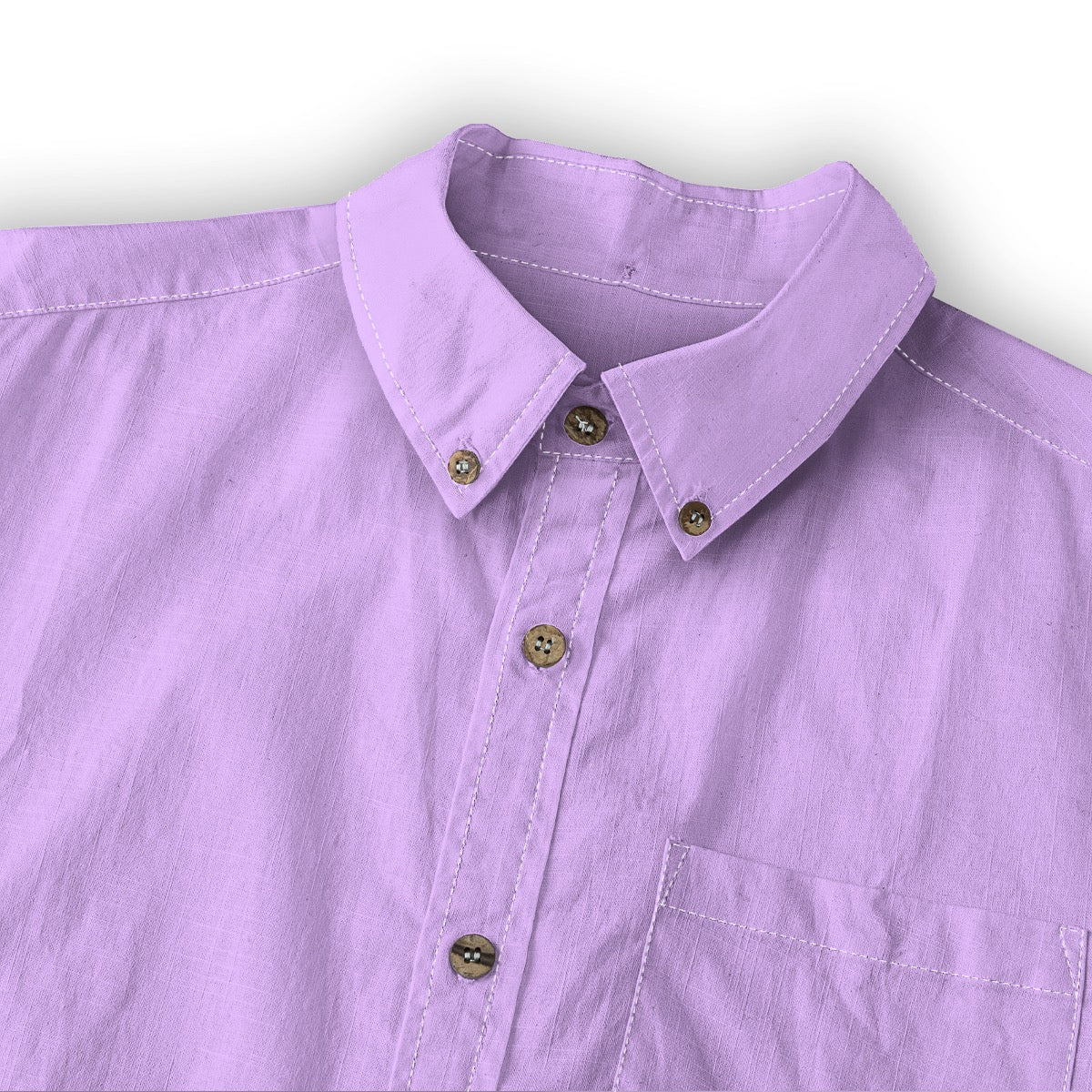 Mauve -- Men's 100% Cotton LS Shirt