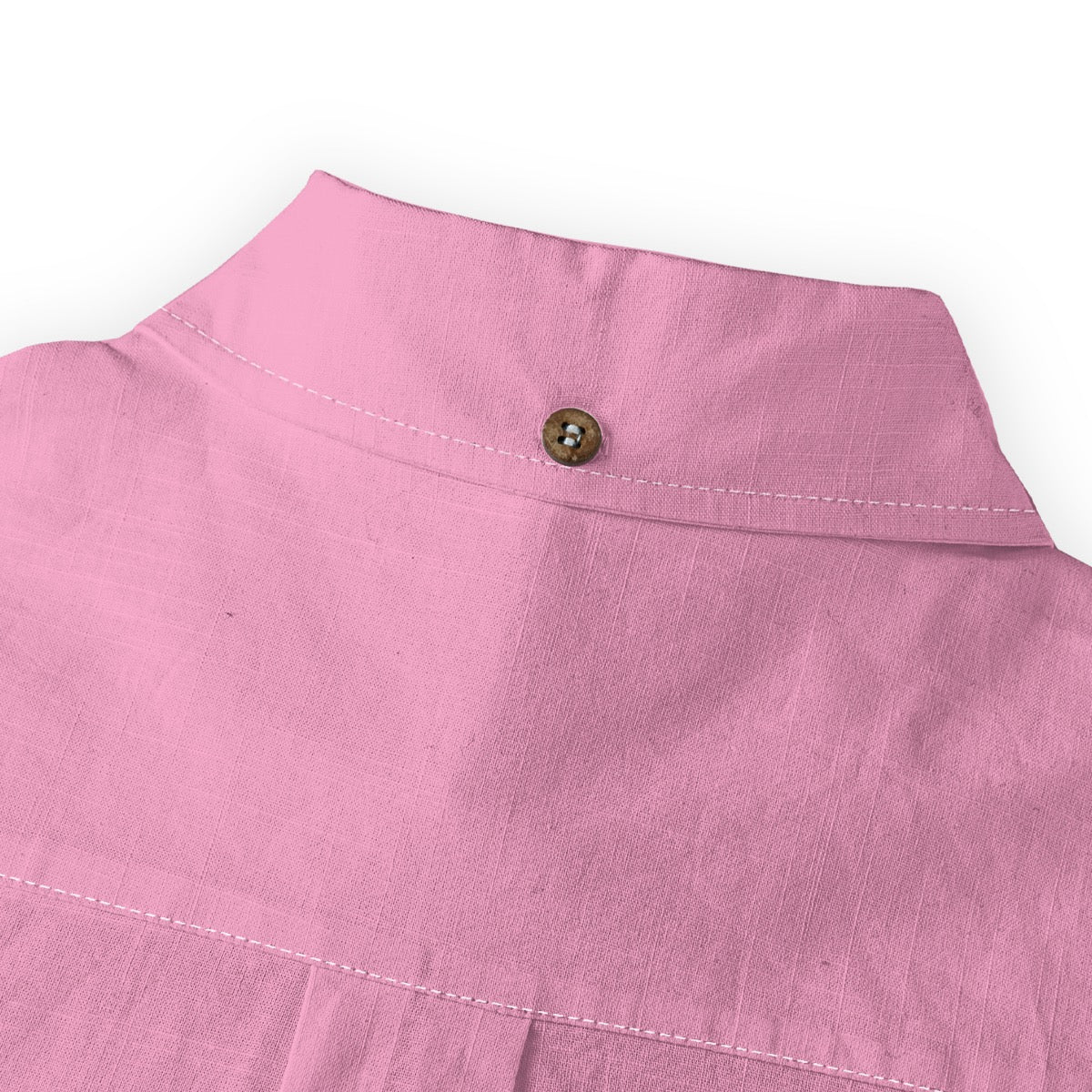 Pink -- Men's 100% Cotton LS Shirt