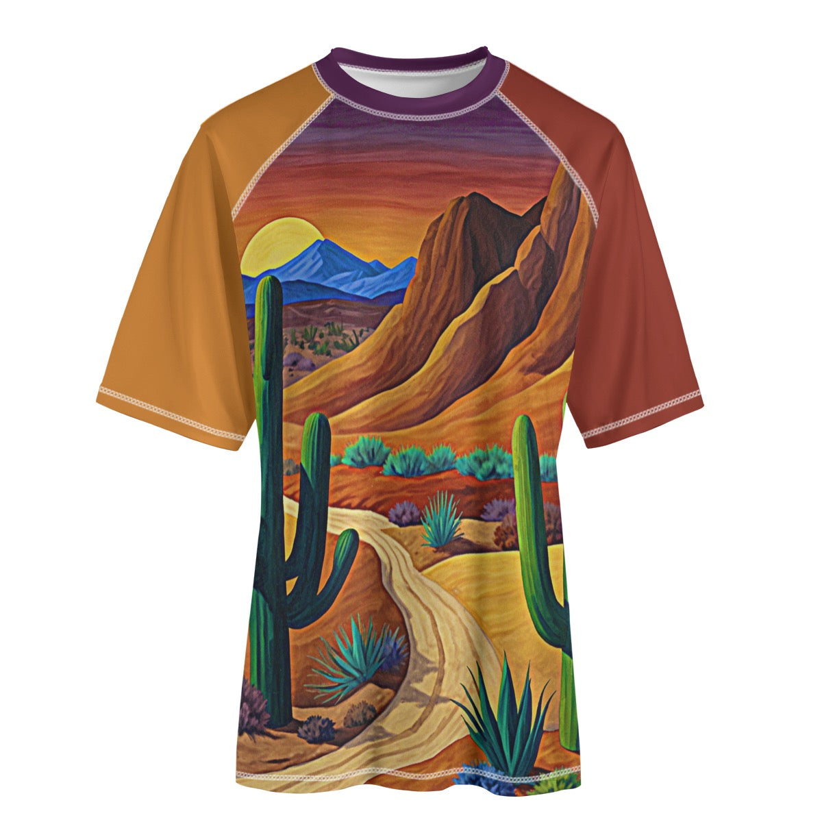 AZ Gate -- Unisex Yoga Sports Short Sleeve T-Shirt