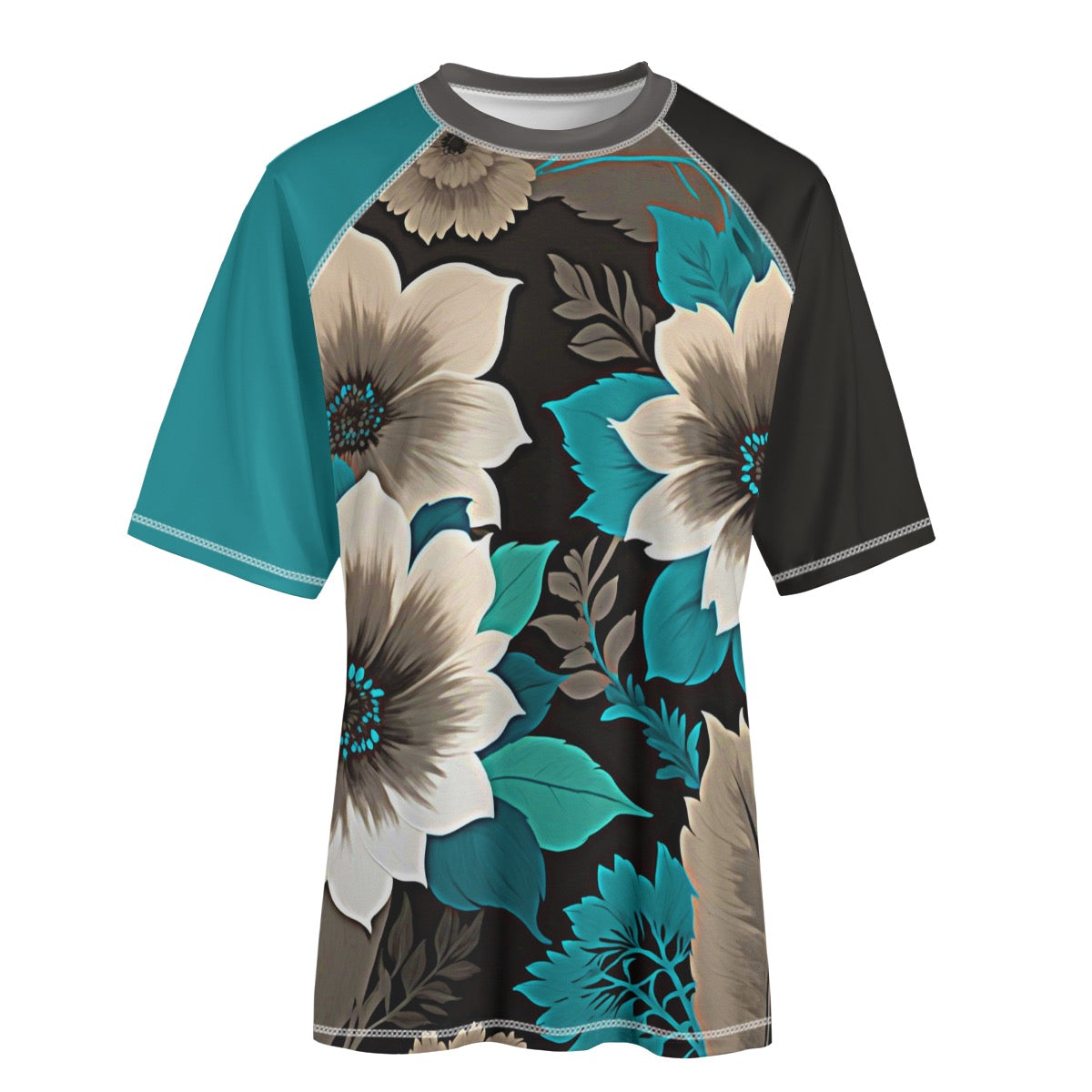 Turquoise Gate -- Unisex Yoga Sports Short Sleeve T-Shirt