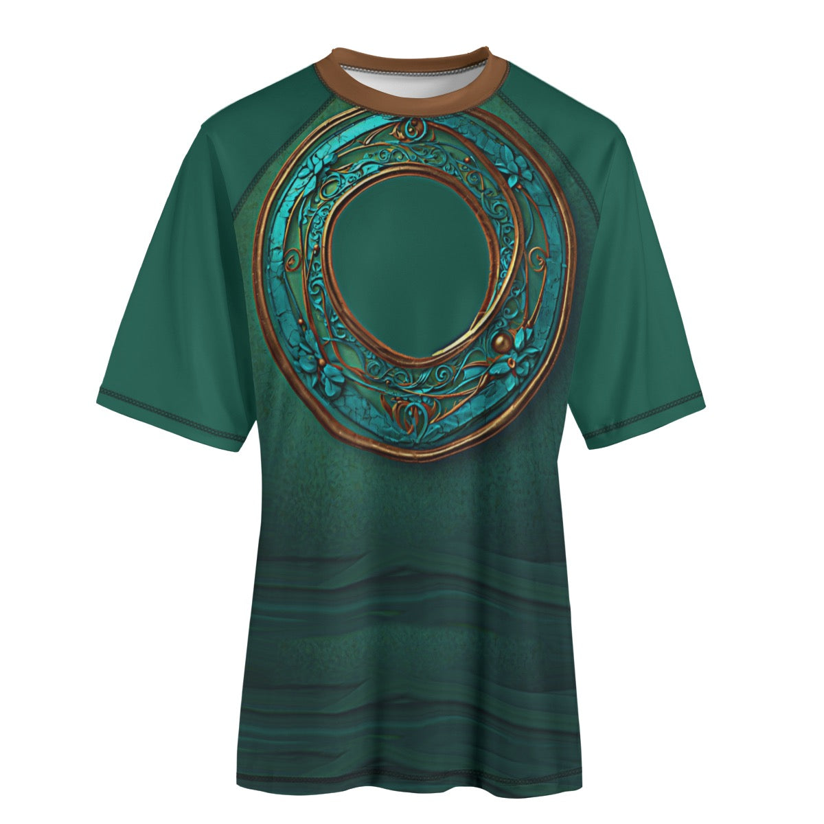 Emerald Gate -- Unisex Yoga Sports Short Sleeve T-Shirt