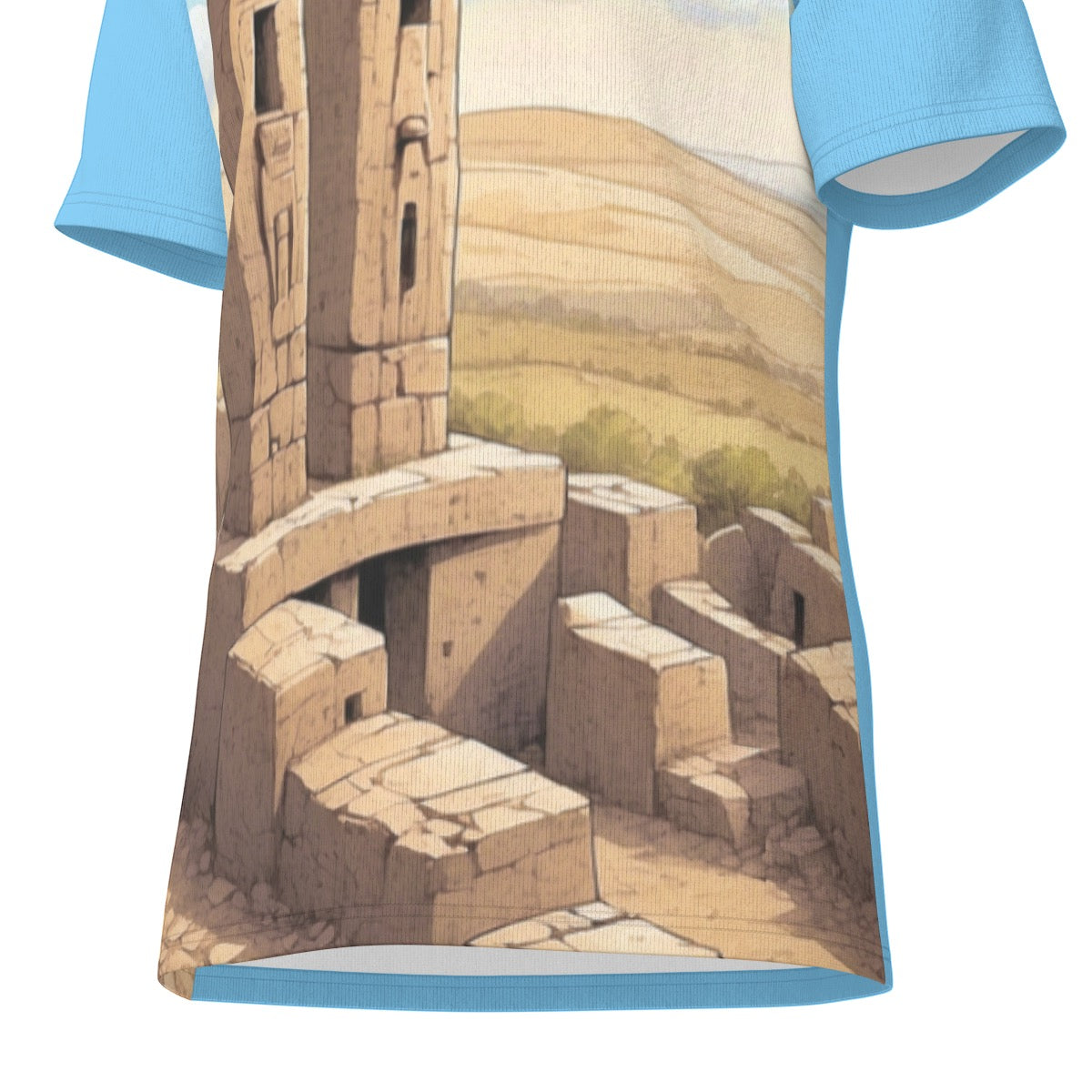 Göbeklitepe -- Men's O-Neck T-Shirt | 190GSM Cotton