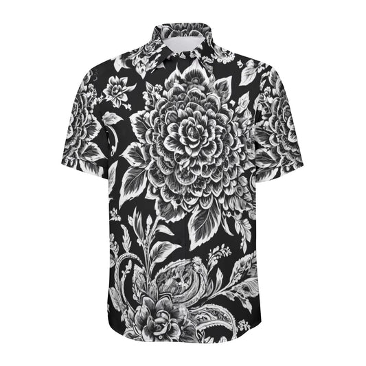 Thai B&W -- Unisex Collared Shirt