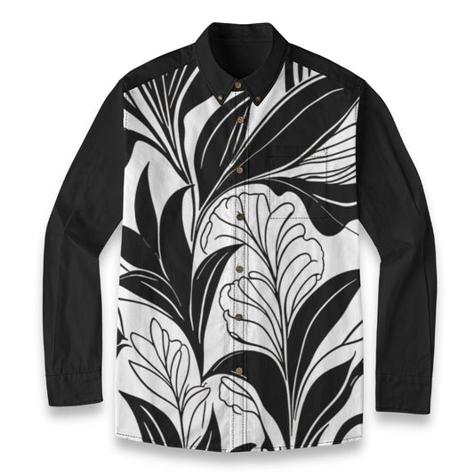 Ducie -- Men's 100% Cotton LS Shirt