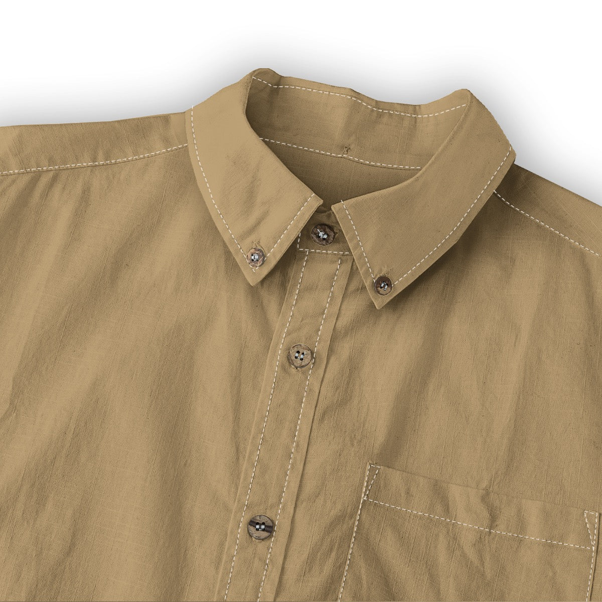 Bronze -- Men's 100% Cotton LS Shirt
