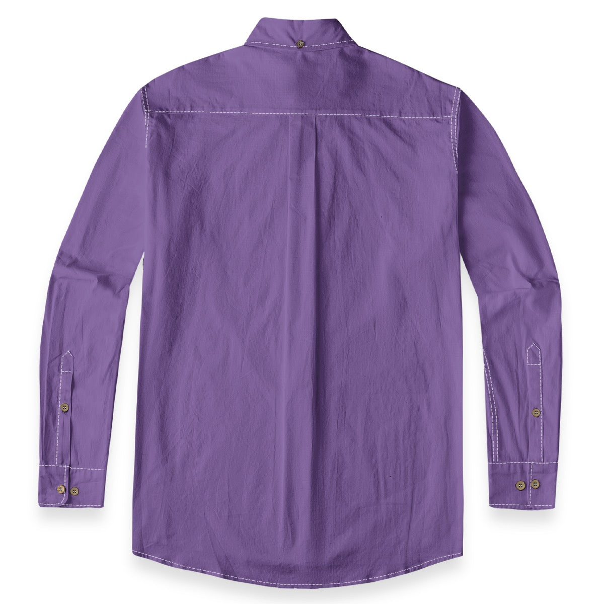 Lavender (Deep) -- Men's 100% Cotton LS Shirt