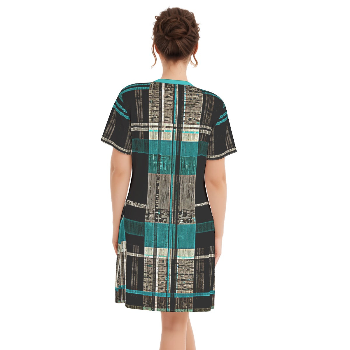 Kirkwall-- Women's V Neck Dress 100% Cotton