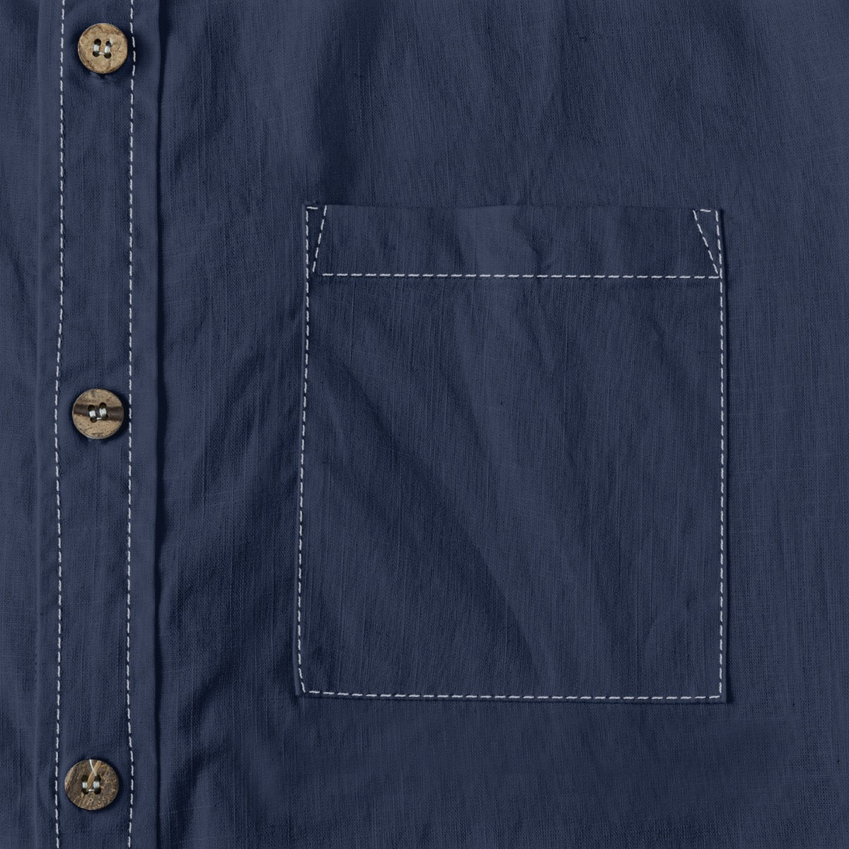 Denim -- Men's 100% Cotton LS Shirt