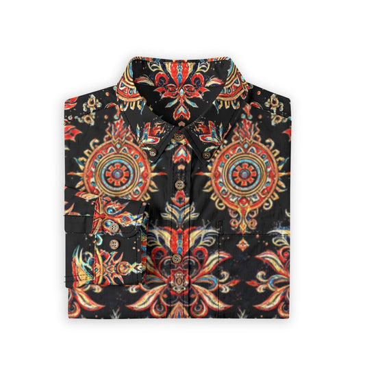 Colima -- Men's 100% Cotton LS Shirt