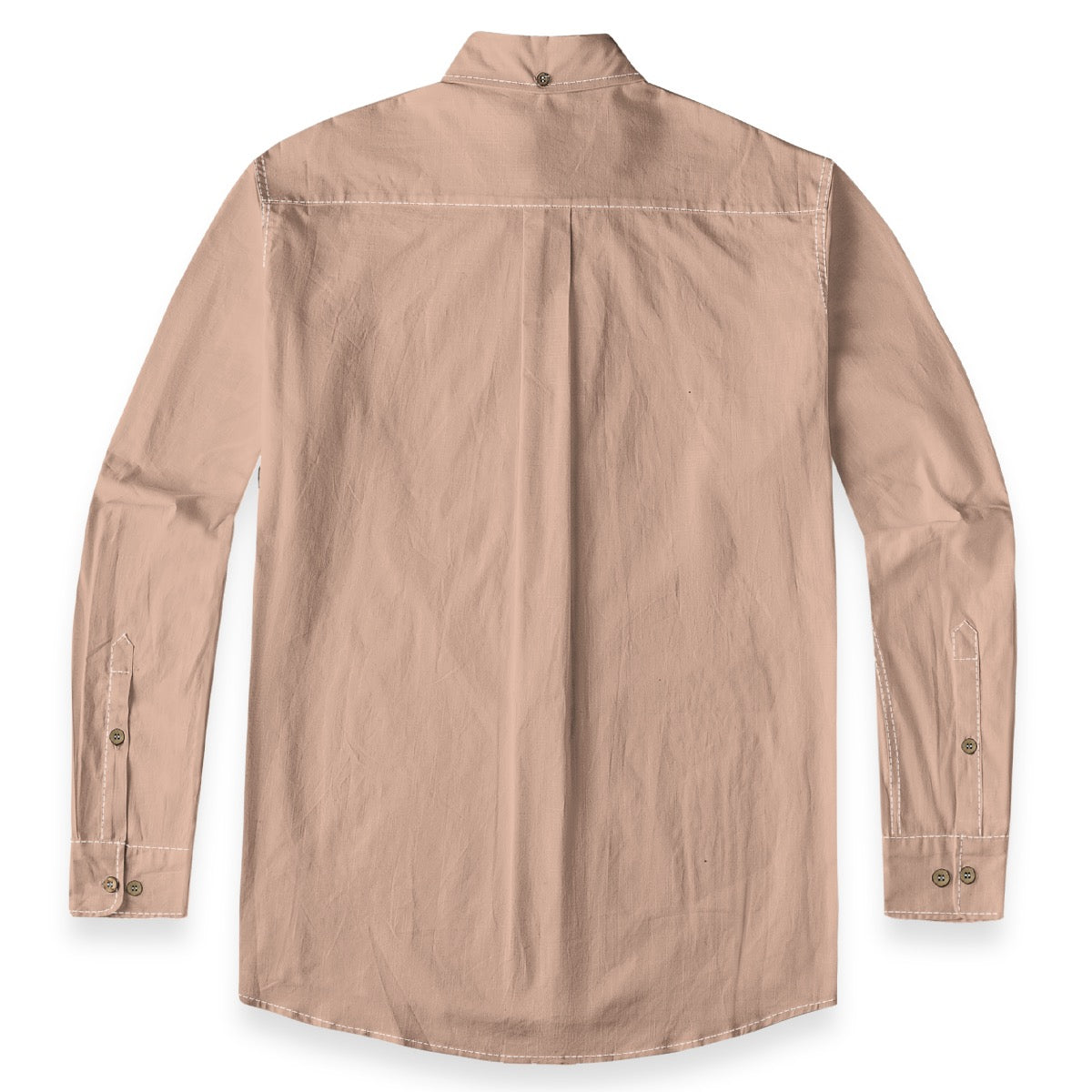 Dusty Rose -- Men's 100% Cotton LS Shirt