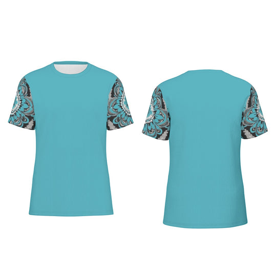 Turquoise -- Men's O-Neck T-Shirt | 190GSM Cotton