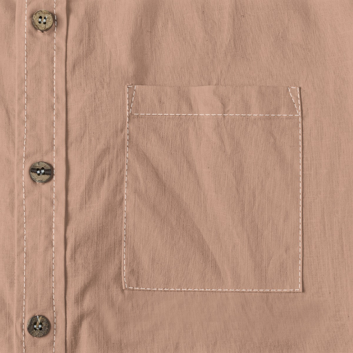Buff -- Men's 100% Cotton LS Shirt