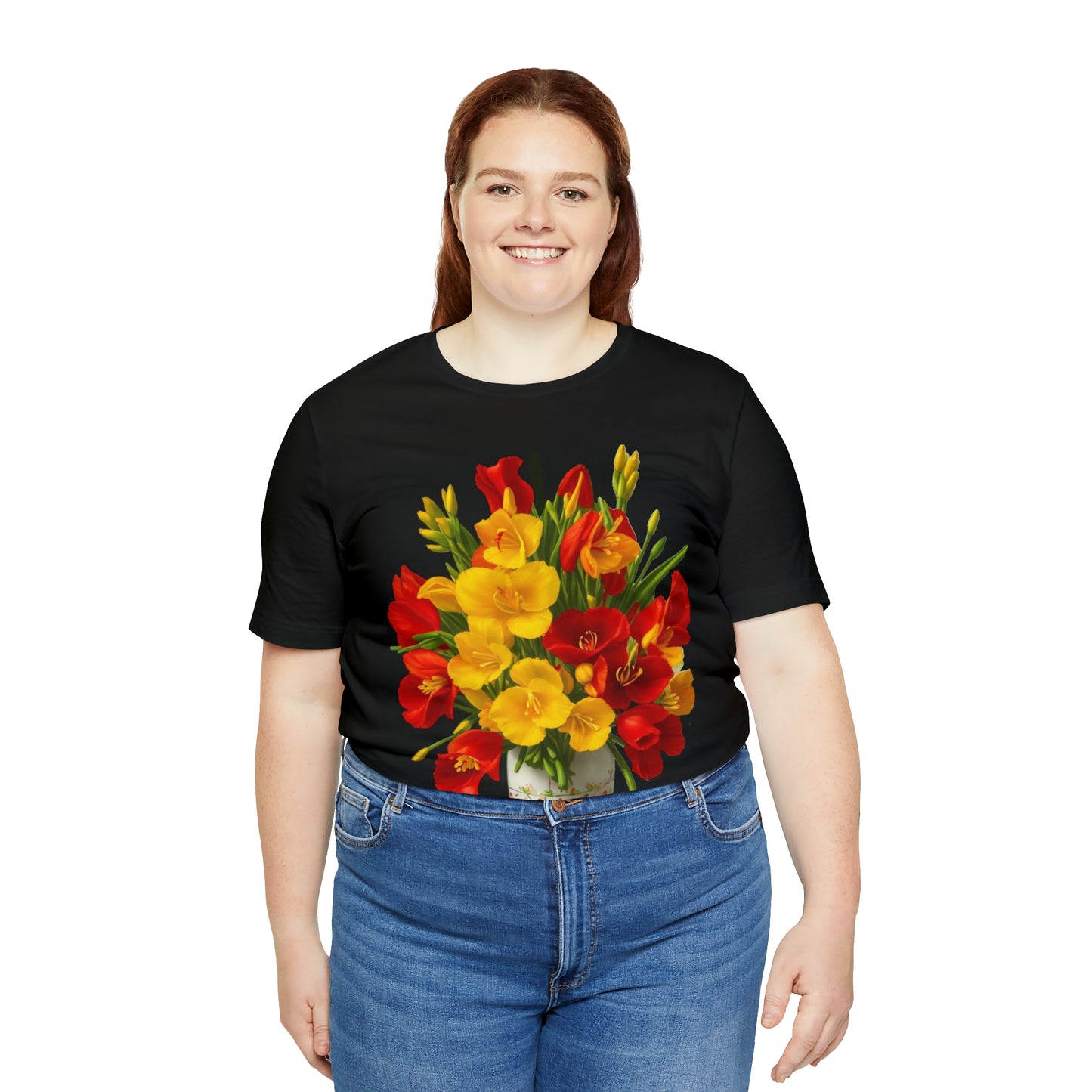 Freesia -- Unisex Jersey Short Sleeve Tee