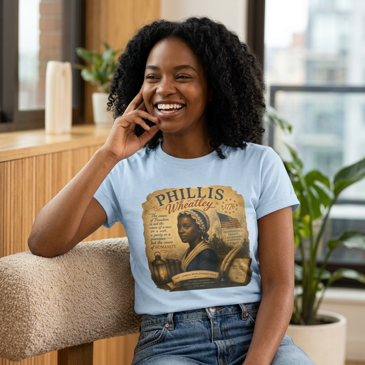 Phillis Wheatley 'Remember the Ladies 1776' Women's Tee