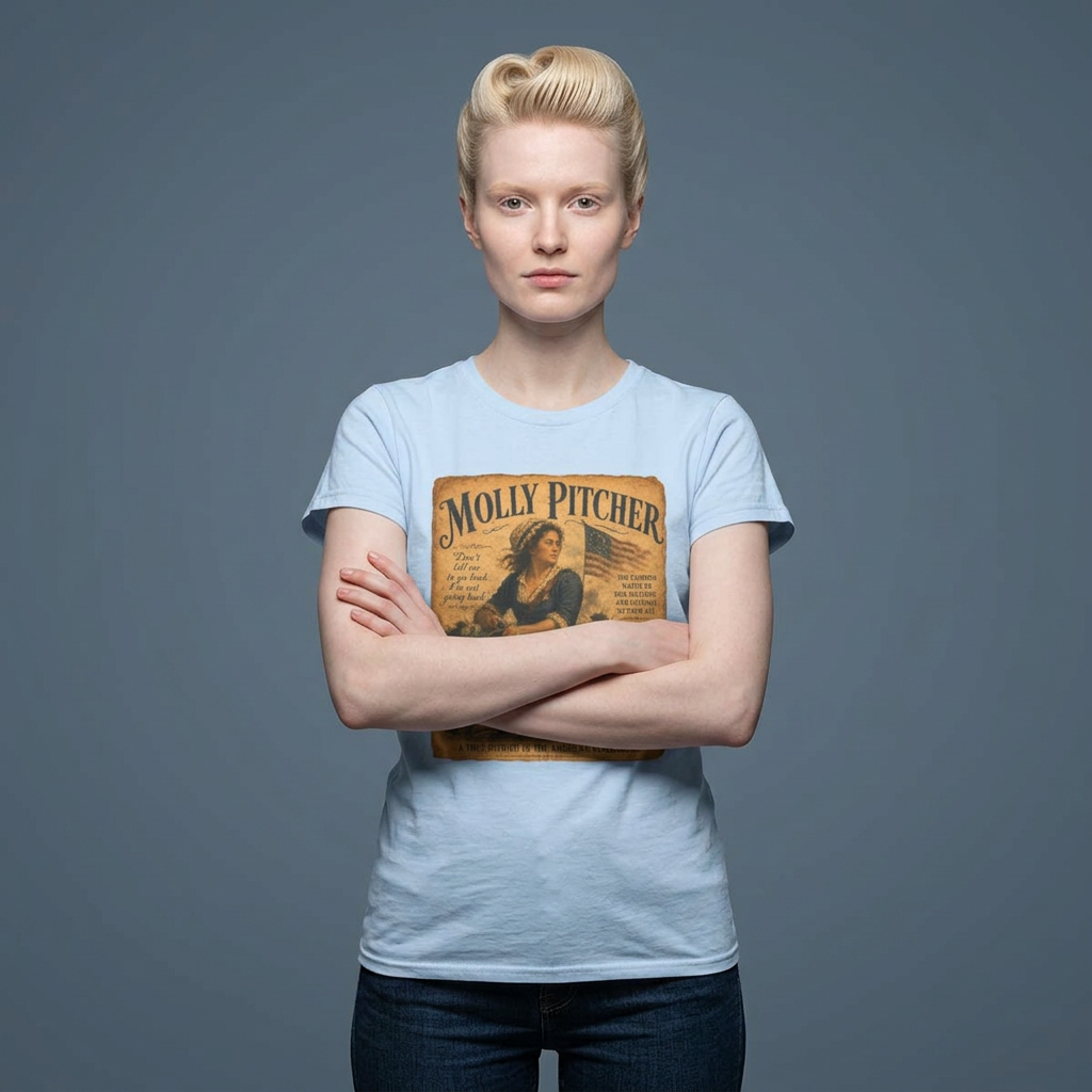 Molly Pitcher -- 'Remember the Ladies' — Revolutionary War T-Shirt