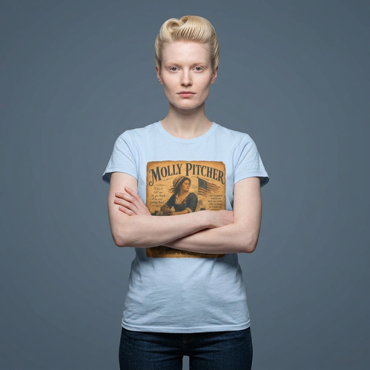Molly Pitcher -- 'Remember the Ladies' — Revolutionary War T-Shirt