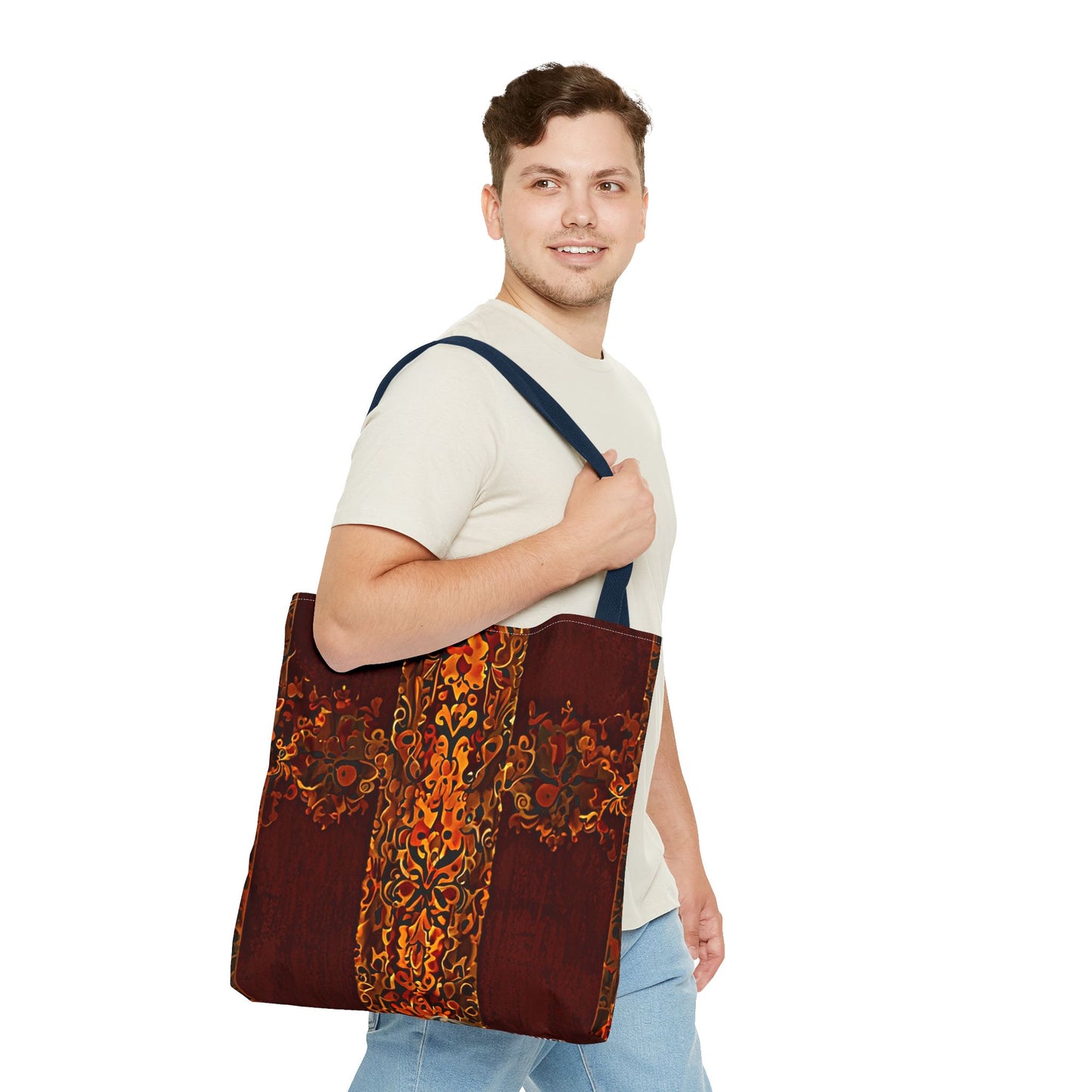 Avalon - Boho Chic Tote Bag - Floral Pattern for Everyday Use and Gifts