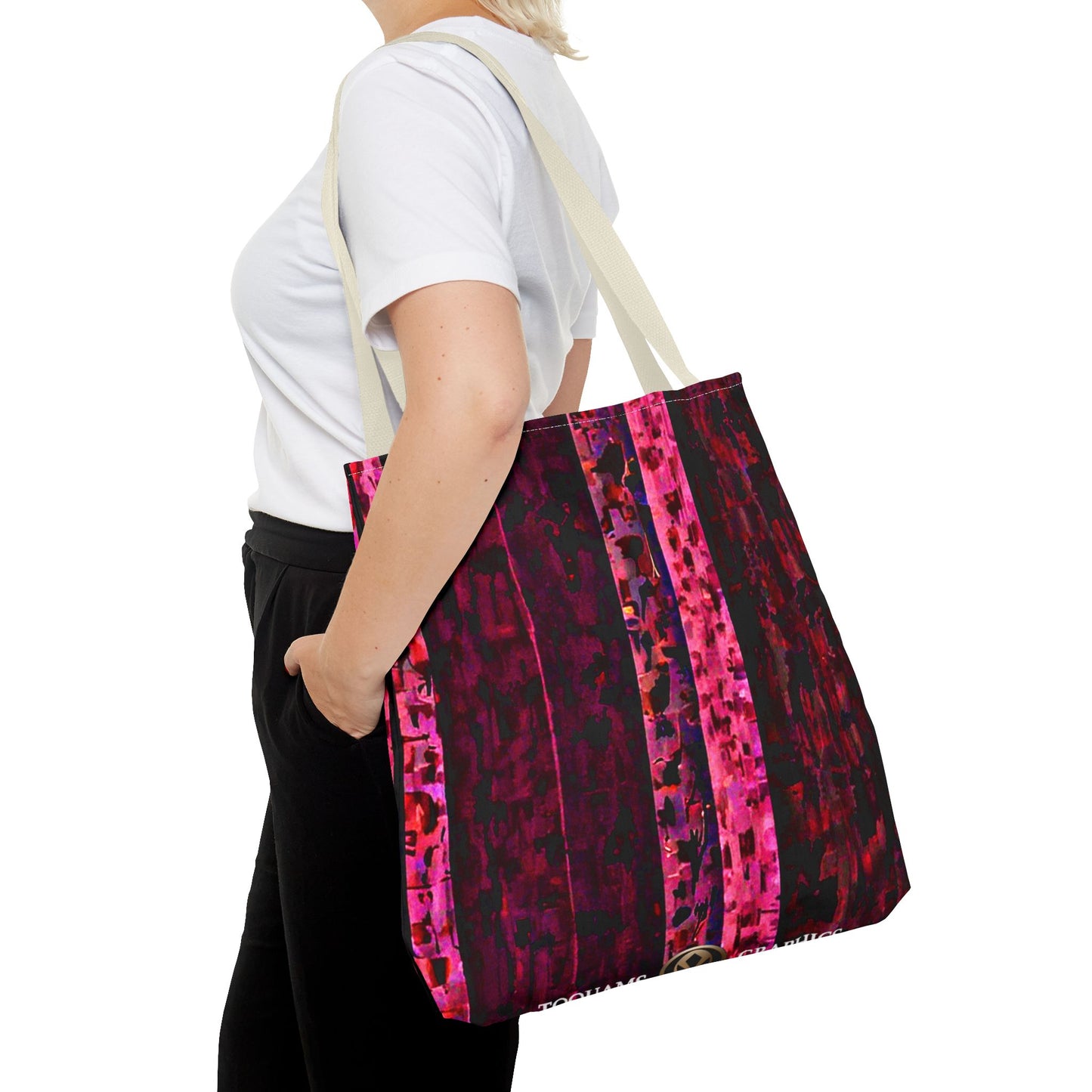 City Streets - Bold Abstract Art Tote Bag - Stylish & Durable for Everyday Use