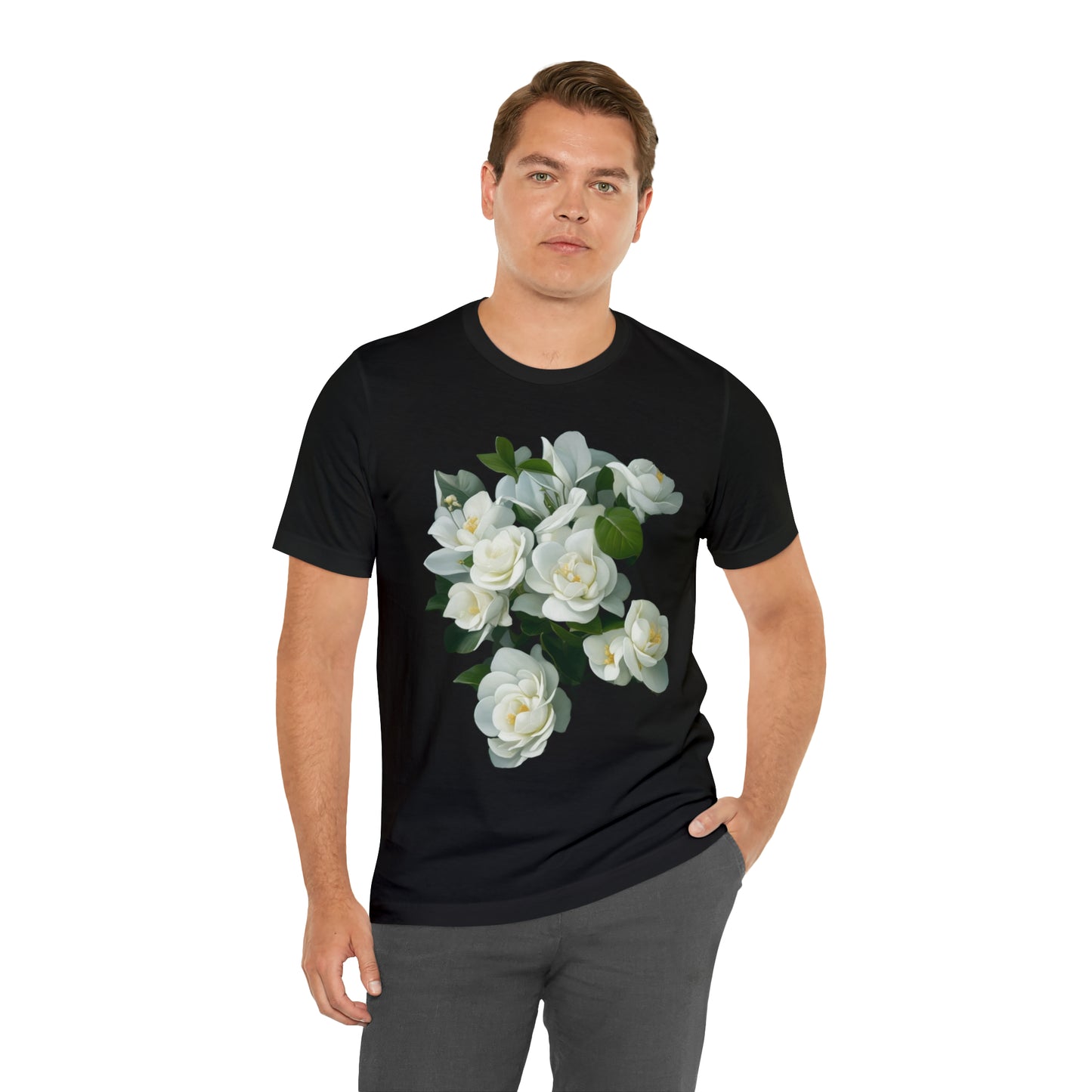 Gardenia -- Unisex Jersey Short Sleeve Tee