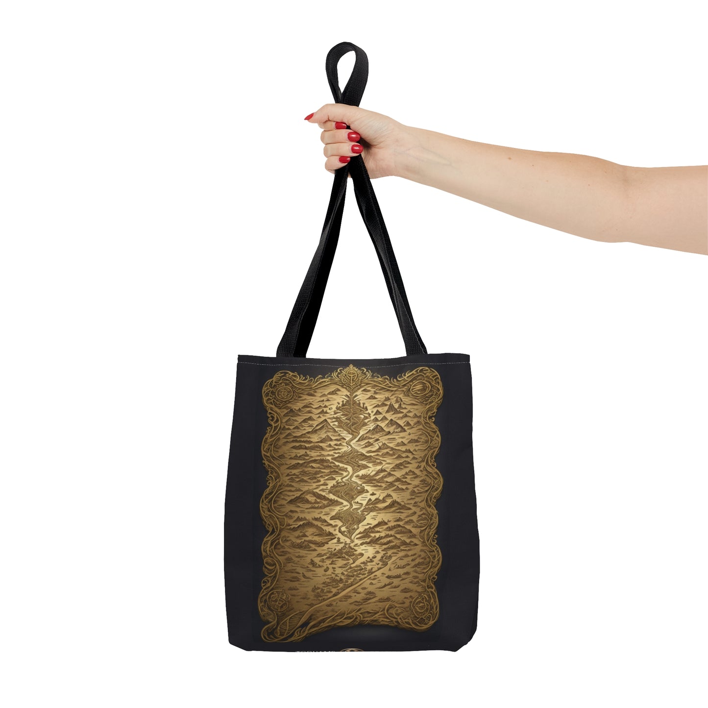 The Road Less Traveled Tote Bag (AOP)