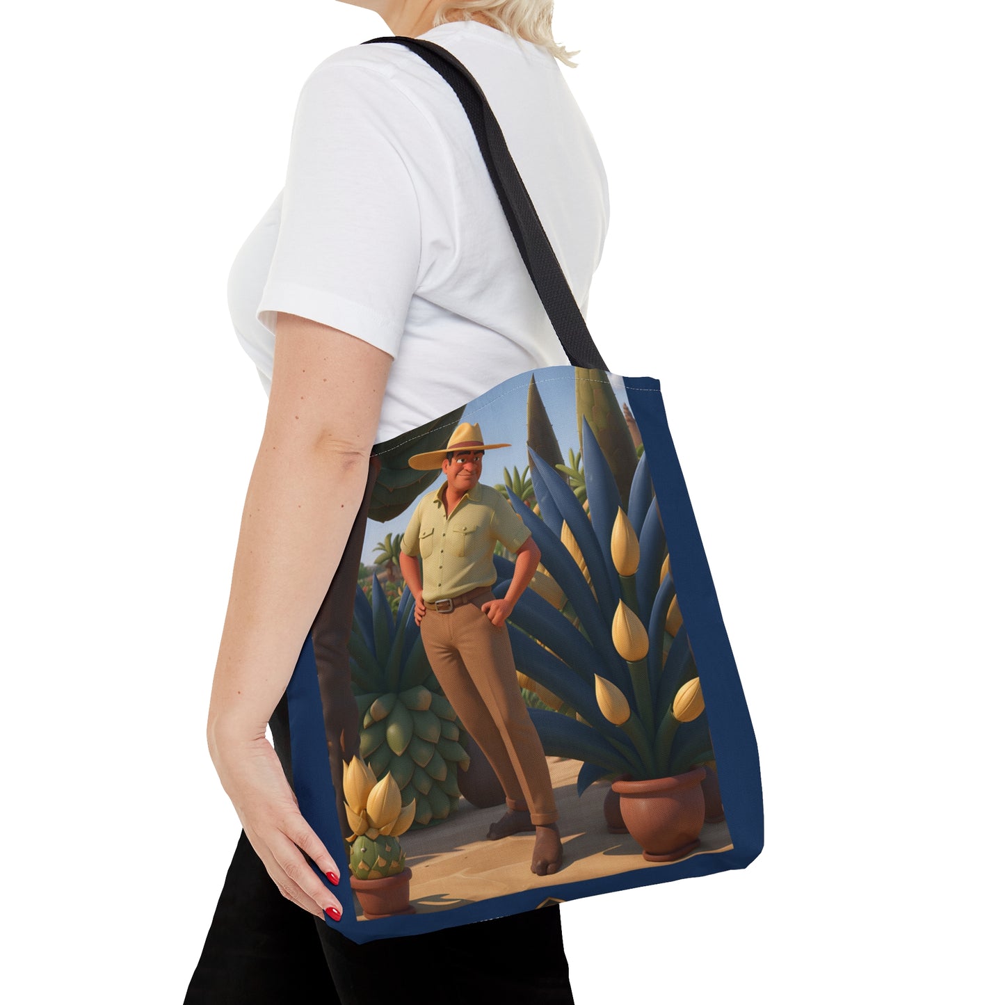 Blue Agave Tote Bag (AOP)