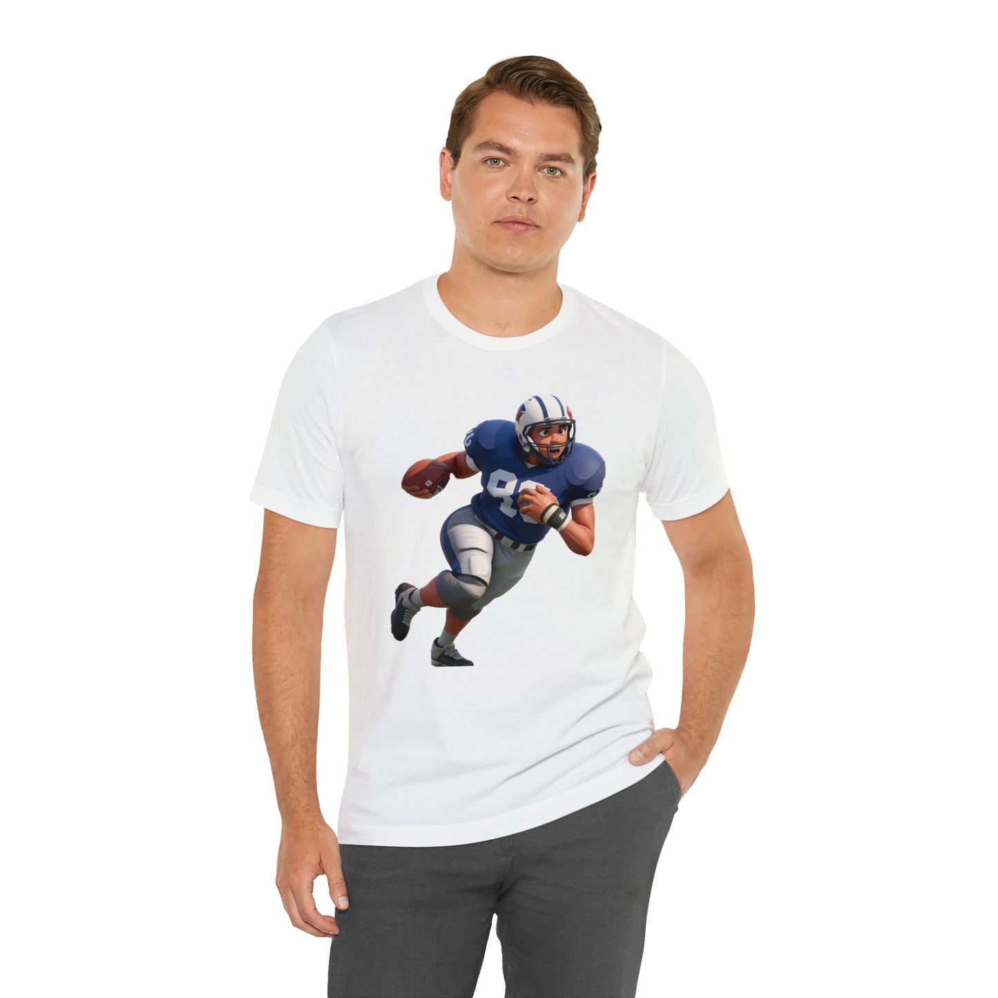 Football -- Unisex Jersey Short Sleeve Tee