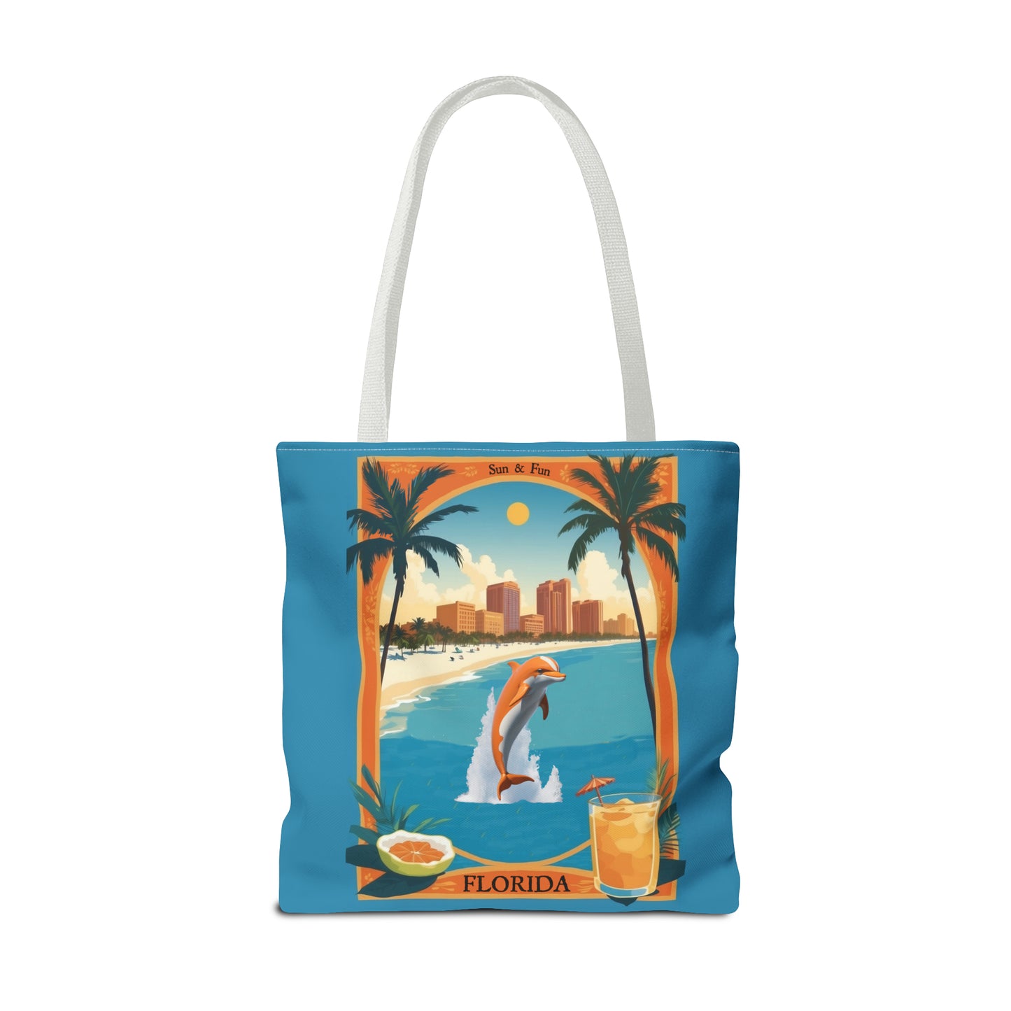 Florida USA Tote Bag (AOP)