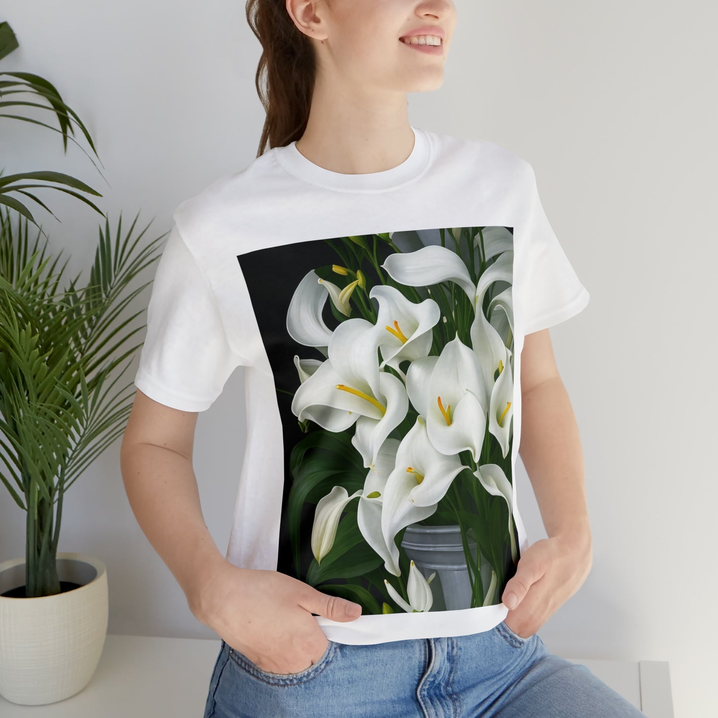 Calla Lily -- Unisex Jersey Short Sleeve Tee