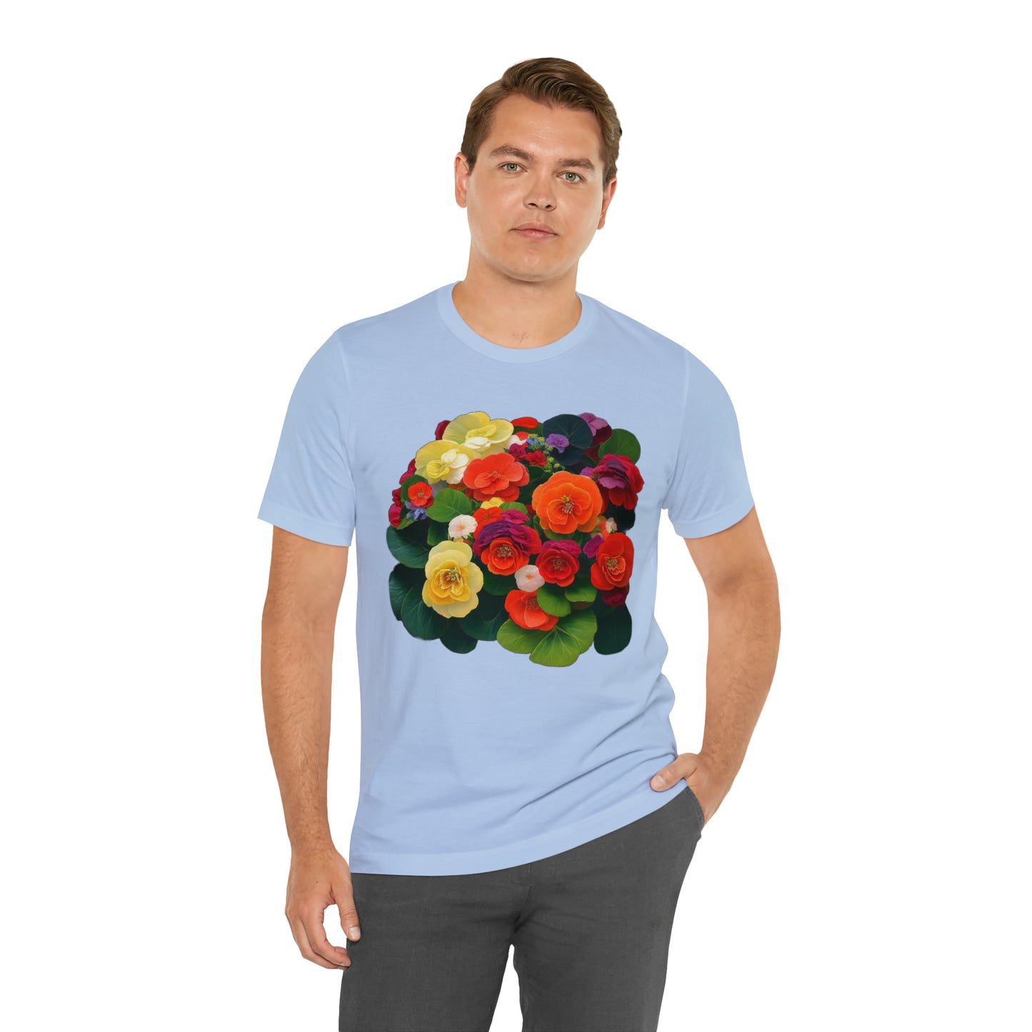 Begonia -- Unisex Jersey Short Sleeve Tee