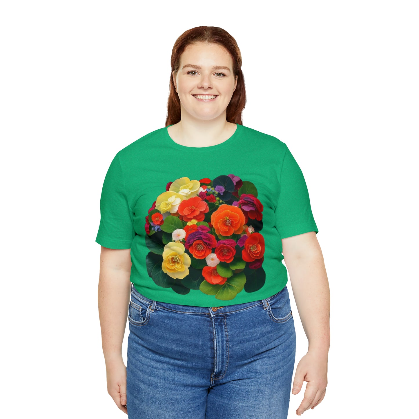 Begonia -- Unisex Jersey Short Sleeve Tee