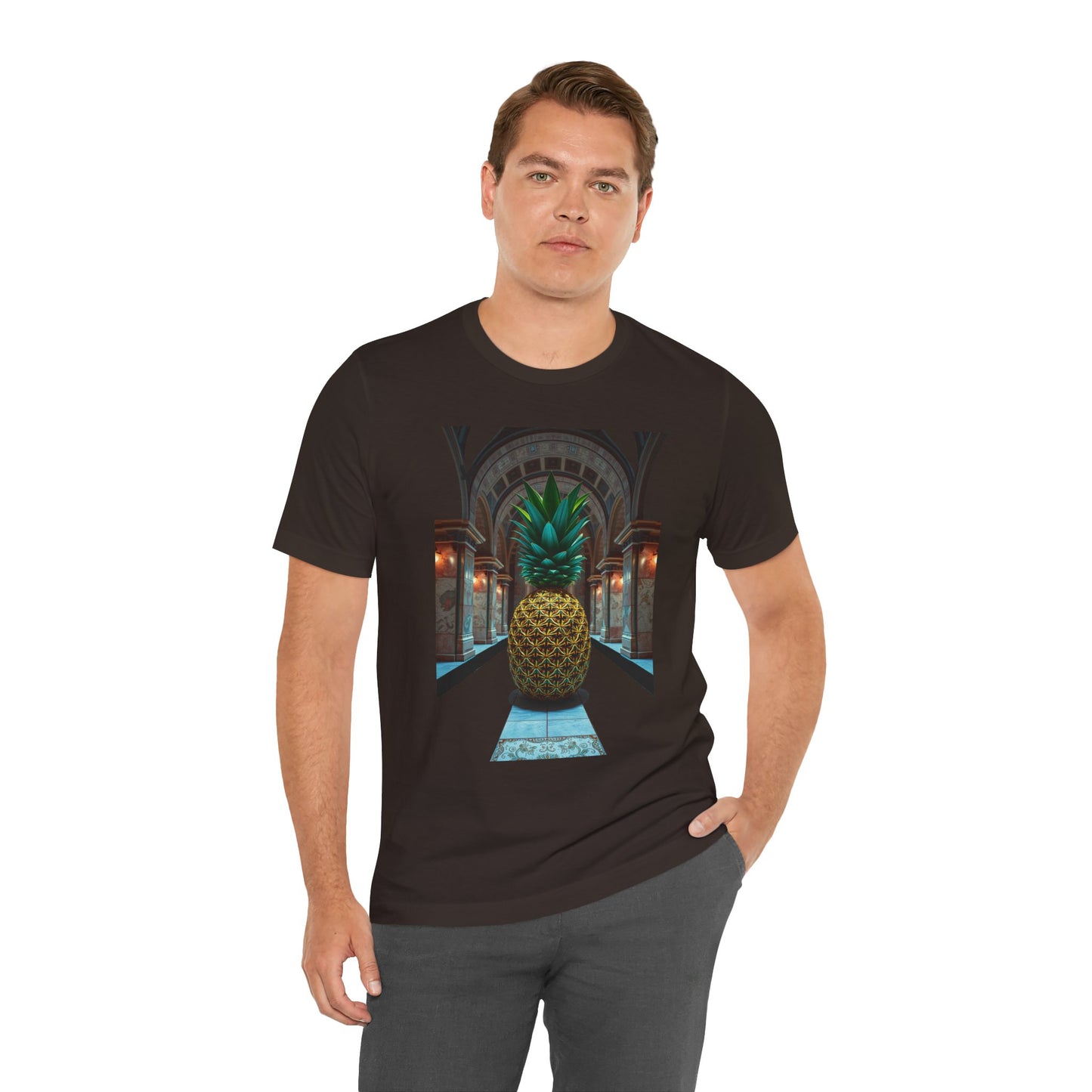 Royal Pineapple Tee