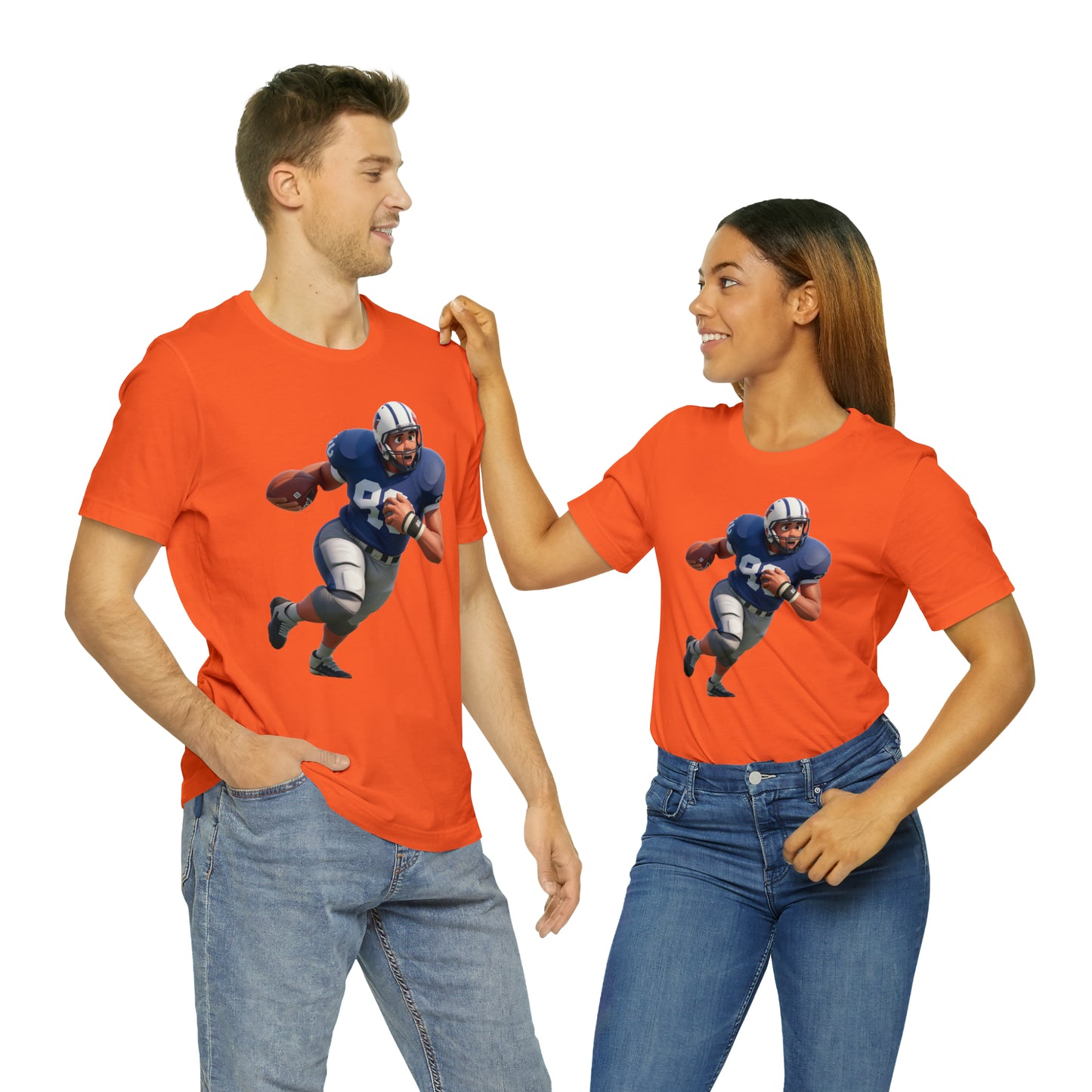 Football -- Unisex Jersey Short Sleeve Tee