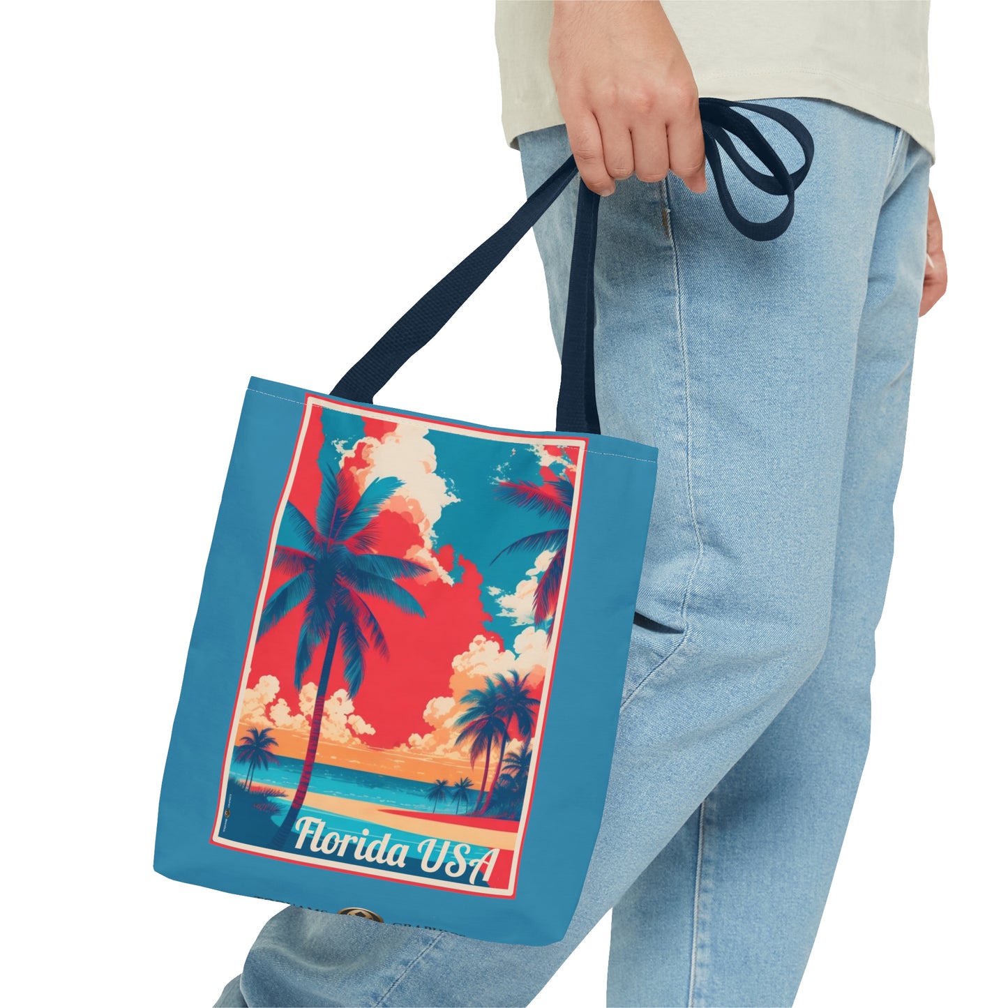 Florida USA Tote Bag (AOP)