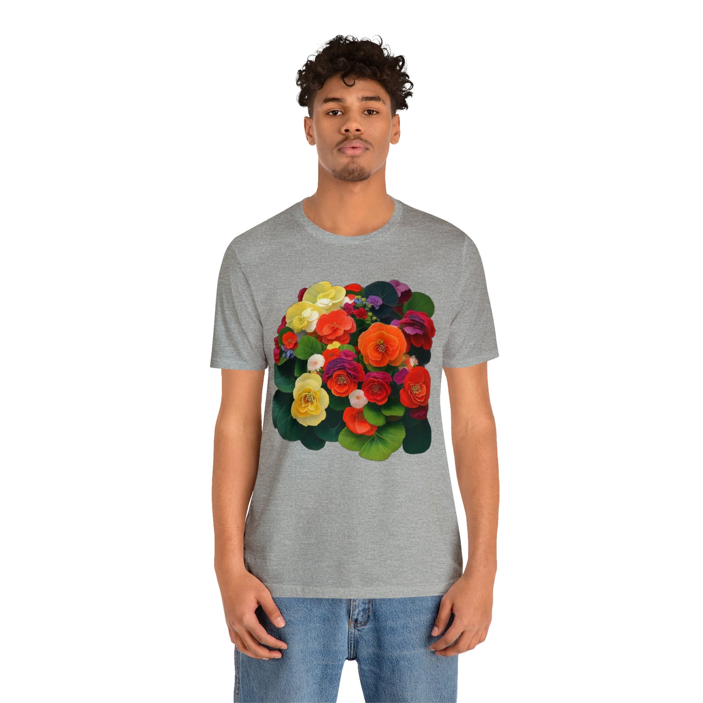 Begonia -- Unisex Jersey Short Sleeve Tee