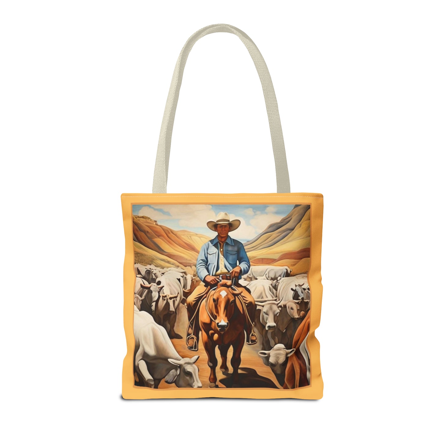 Cowgirl/boy Tote Bag (AOP)