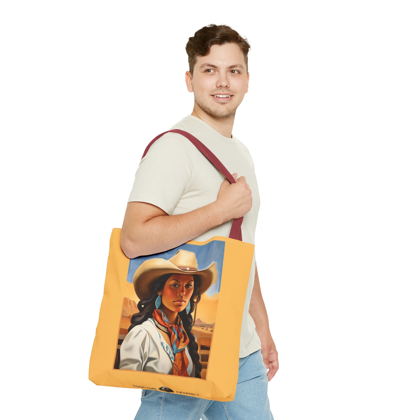 Cowgirl/boy Tote Bag (AOP)