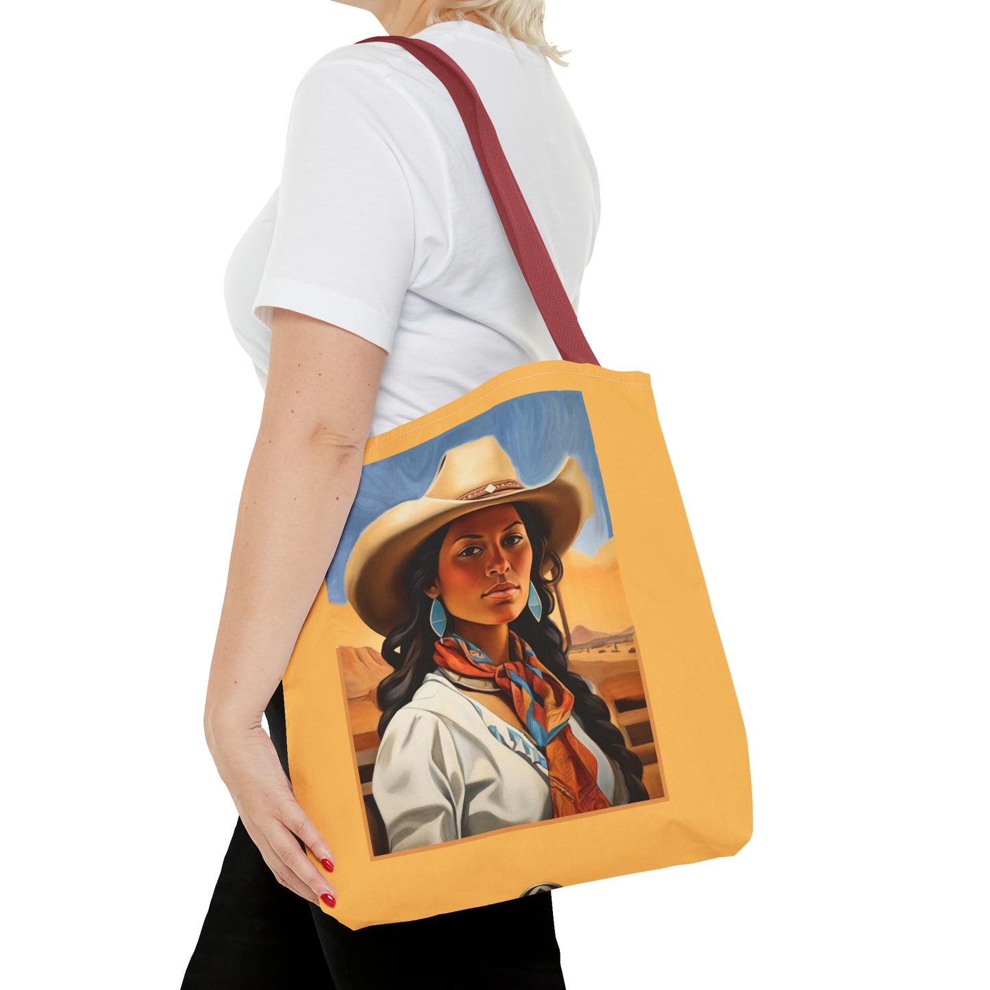 Cowgirl/boy Tote Bag (AOP)