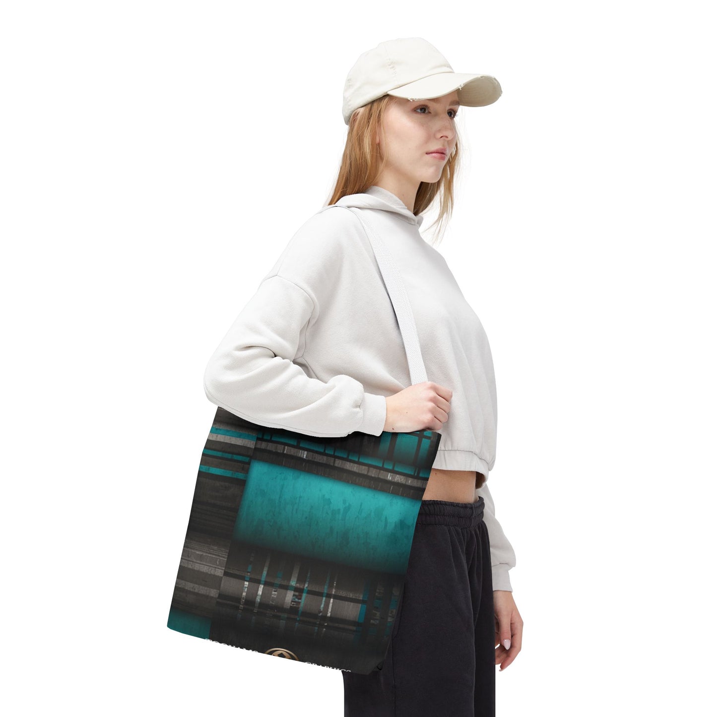 Modern Geometric Tote Bag - Stylish and Functional for Everyday Use