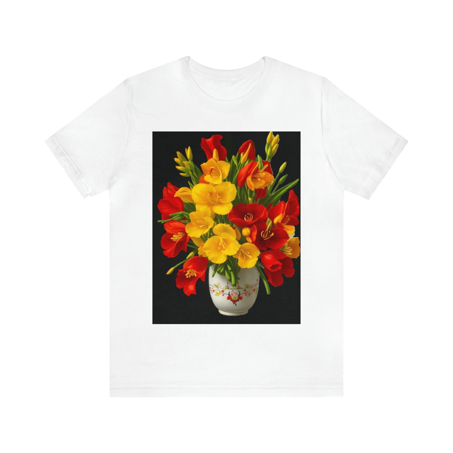 Freesia -- Unisex Jersey Short Sleeve Tee