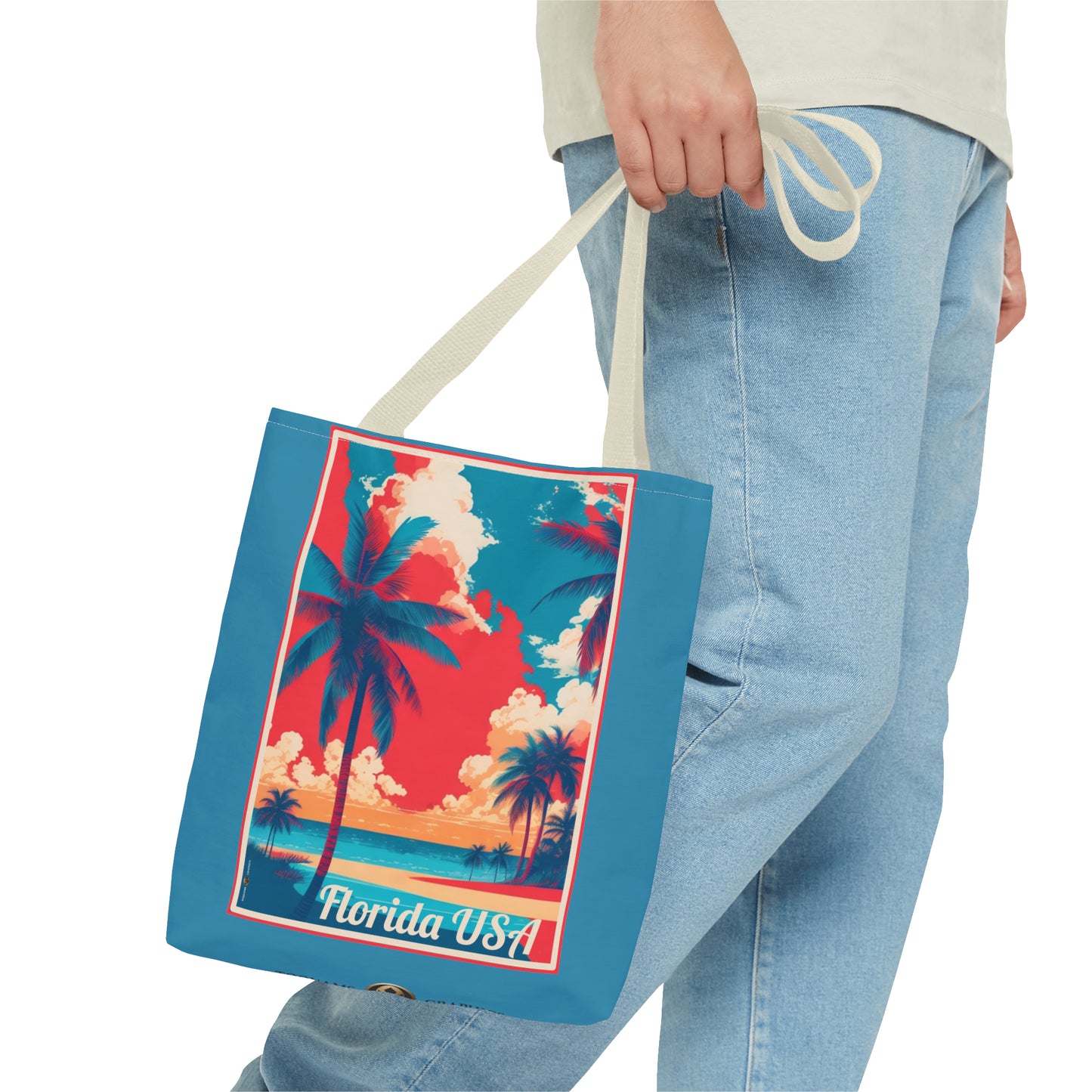 Florida USA Tote Bag (AOP)